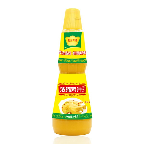 黄金厨师瓶装鸡汁1kg