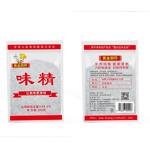 黄金厨师味精红袋100g
